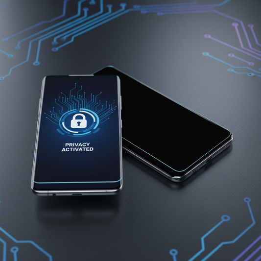 Anti-Spy Privacy Filter Demo on Samsung