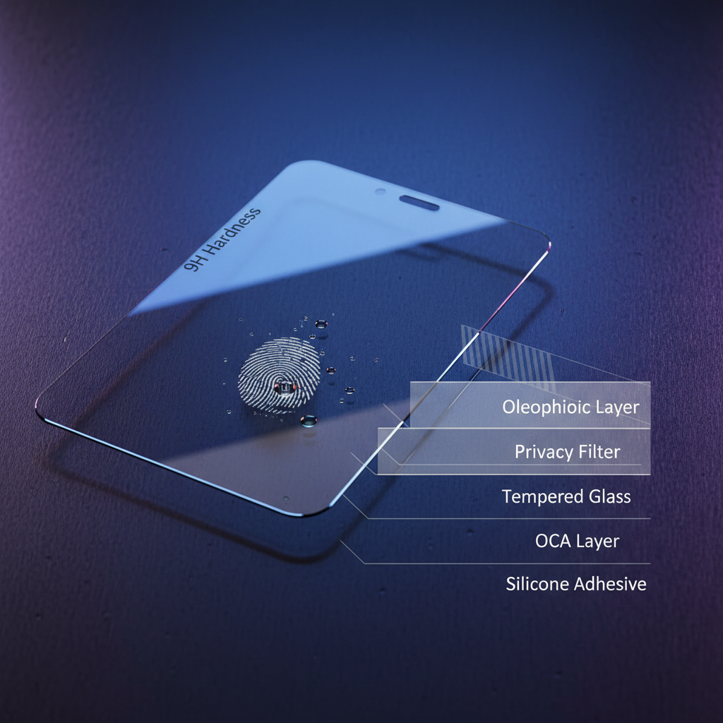 Privacy Screen Protector – Detail Shot