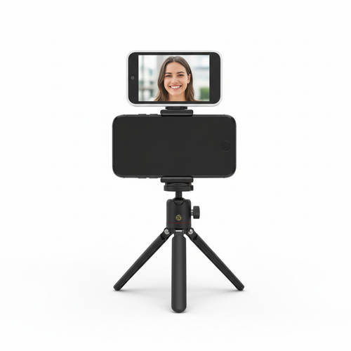 Selfie Monitor on Tripod Product Shot